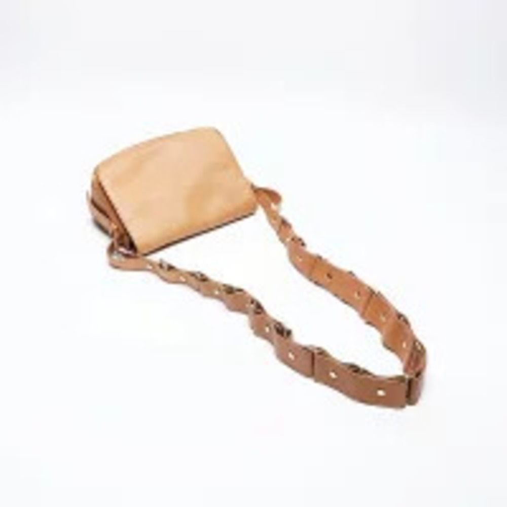 Celine Leather Shoulder Bag Beige - Picture 9 of 13